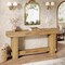 70 Inch Farmhouse Console Table Long Narrow Entryway Sofa Table Brown